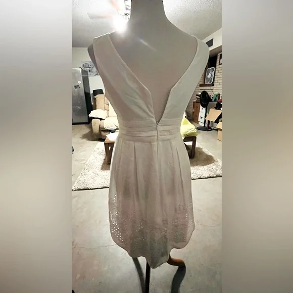 Dressbarn White Eyelet Lace Dress - Picture 4 of 5